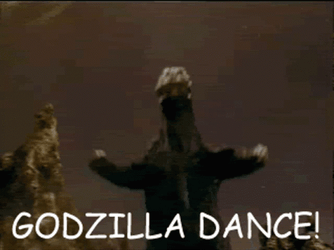 Godzilla Dance Meme GIF