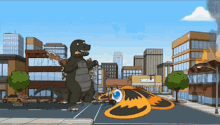 Godzilla Family Guy GIF