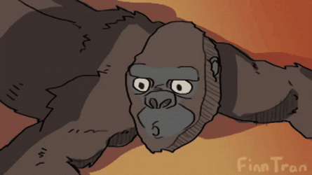 Godzilla Meme MMM Monke GIF