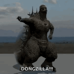 Godzilla Minus One Dongzilla GIF