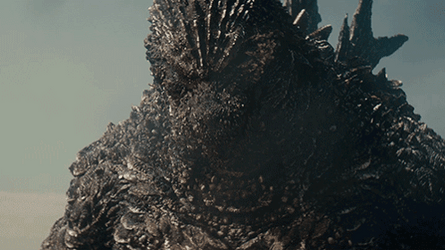 Godzilla Minus One Looking GIF
