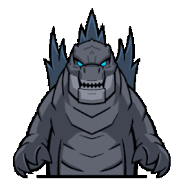 Godzilla Sticker GIF