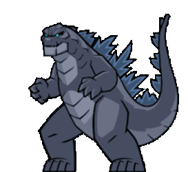 Godzilla Sticker GIF