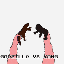 Godzilla Vs Kong Animated GIF