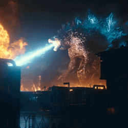 Godzilla Vs Kong Blowing City GIF