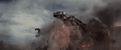 Godzilla Vs Kong Fighting GIF