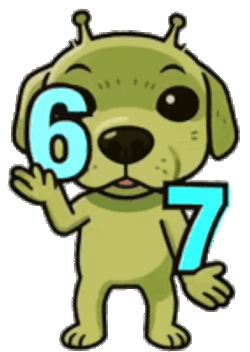 Gog The Alien Alien Dog Sticker GIF