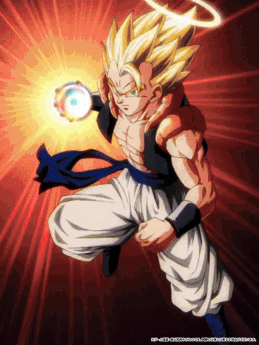 Gogeta Dragon Ball Cartoon Character GIF