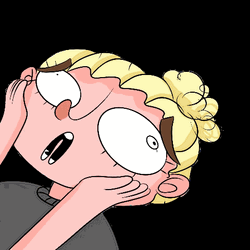 Going Crazy Animated Girl Face Palm Reaction GIF