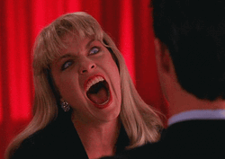 Going Crazy Scream Laura Palmer Twin Peaks GIF