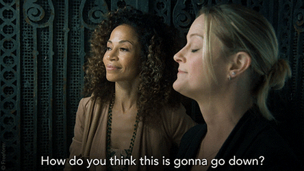 Going Down Actress Sherri Saum GIF