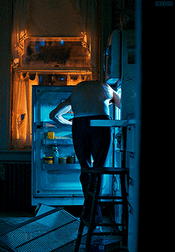 Going Inside To Freeze GIF