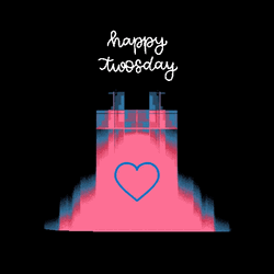 Going Up On A Tuesday Pumping Heart GIF