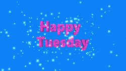 Going Up On A Tuesday Sparkling Design GIF