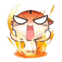 Gojill The Meow Angry Sticker GIF