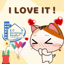 Gojill The Meow Blushing Love It Sticker  GIF