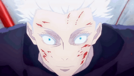Gojo Domain Expansion Bloody Encounter GIF