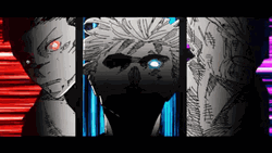 Gojo Hollow Purple Atomic Burst Jujutsu Kaisen GIF