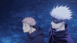 Gojo Satoru Domain Expansion Dark Blindfold GIF