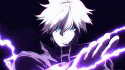 Gojo Satoru Hollow Purple Anime GIF