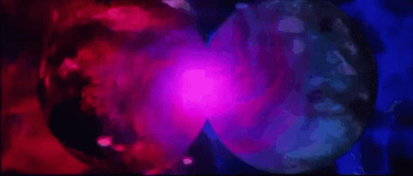 Gojo Satoru Hollow Purple Red Blue Mixture GIF