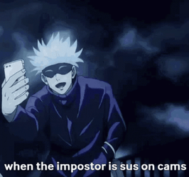 Gojo Taking Camera Snaps Meme GIF