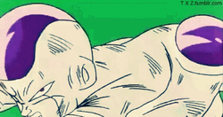 Gok Frieza Fighting Moves GIF