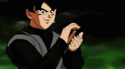 Goku Black Clapping GIF