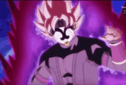 Goku Black Crimson-Masked Saiyan GIF