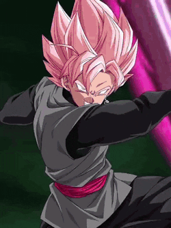 Goku Black Dimension Slash GIF
