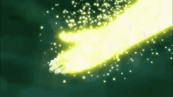 Goku Black Floating GIF