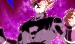 Goku Black Lightning Power GIF