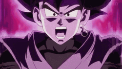 Goku Black Loud Screaming GIF