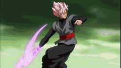 Goku Black Zamasu Exploding Attack GIF
