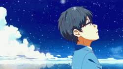 Goku Drip Kosei Arima GIF