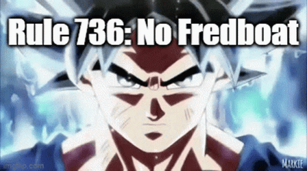 Goku Drip Rule 736 No FredBoat GIF