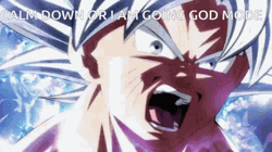 Goku God Mode GIF