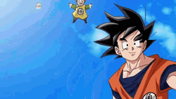 Goku & Gohan Dragon Ball Z GIF