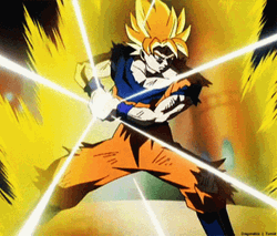 Goku Kamehameha GIF