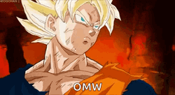 Goku Meme On My Way GIF
