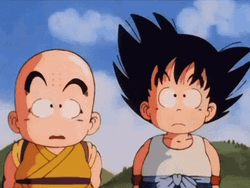 Goku Meme Side Eye GIF