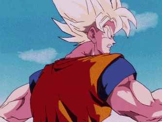 Goku Ssj3 Figthing Cell GIF