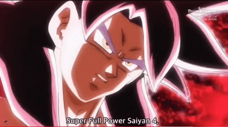 Goku Ssj4 Full Power Limits Broken GIF