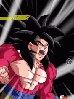 Goku Ssj4 Super Fast Speed GIF