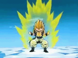 Goku Ssj4 Trunks Transform GIF