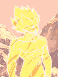Goku Super Saiyan Blue Strength GIF