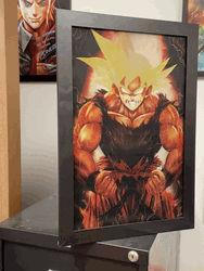 Goku Super Saiyan Fan Art GIF