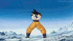 Goku Super Saiyan Swagger GIF
