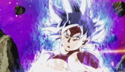 Goku Vs Jiren Goku Dodging Energy Balls GIF