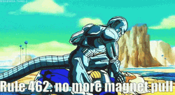 Goku Vs Vegeta Rule 462 GIF